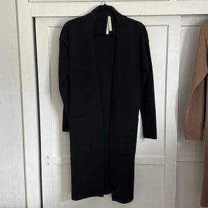 Aritzia Babaton ty cardigan black